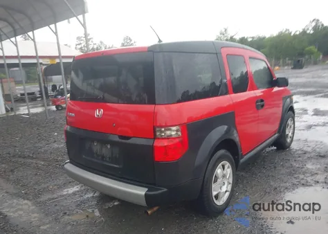 2006 Honda Element Lx z USA, uszkodzony, nr VIN 5J6YH18346L010581